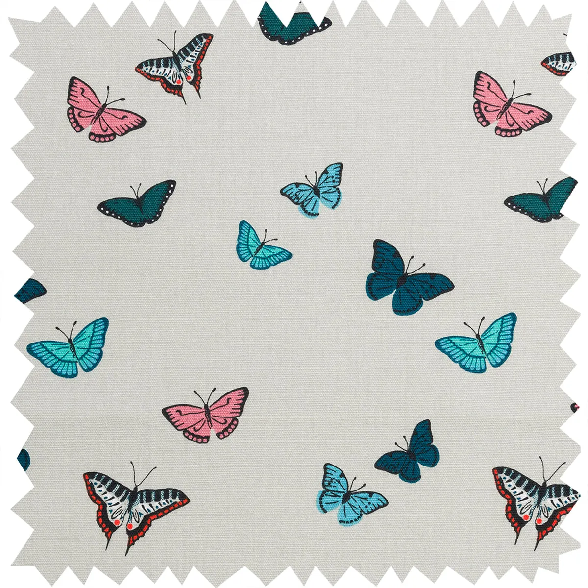Butterflies Fabric Sample