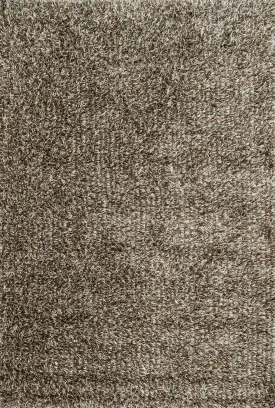Carrera Shag Rug in Blue & Mocha