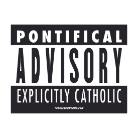 Catholic Sticker: Explicitly Catholic - Wholesale (Set of 5)
