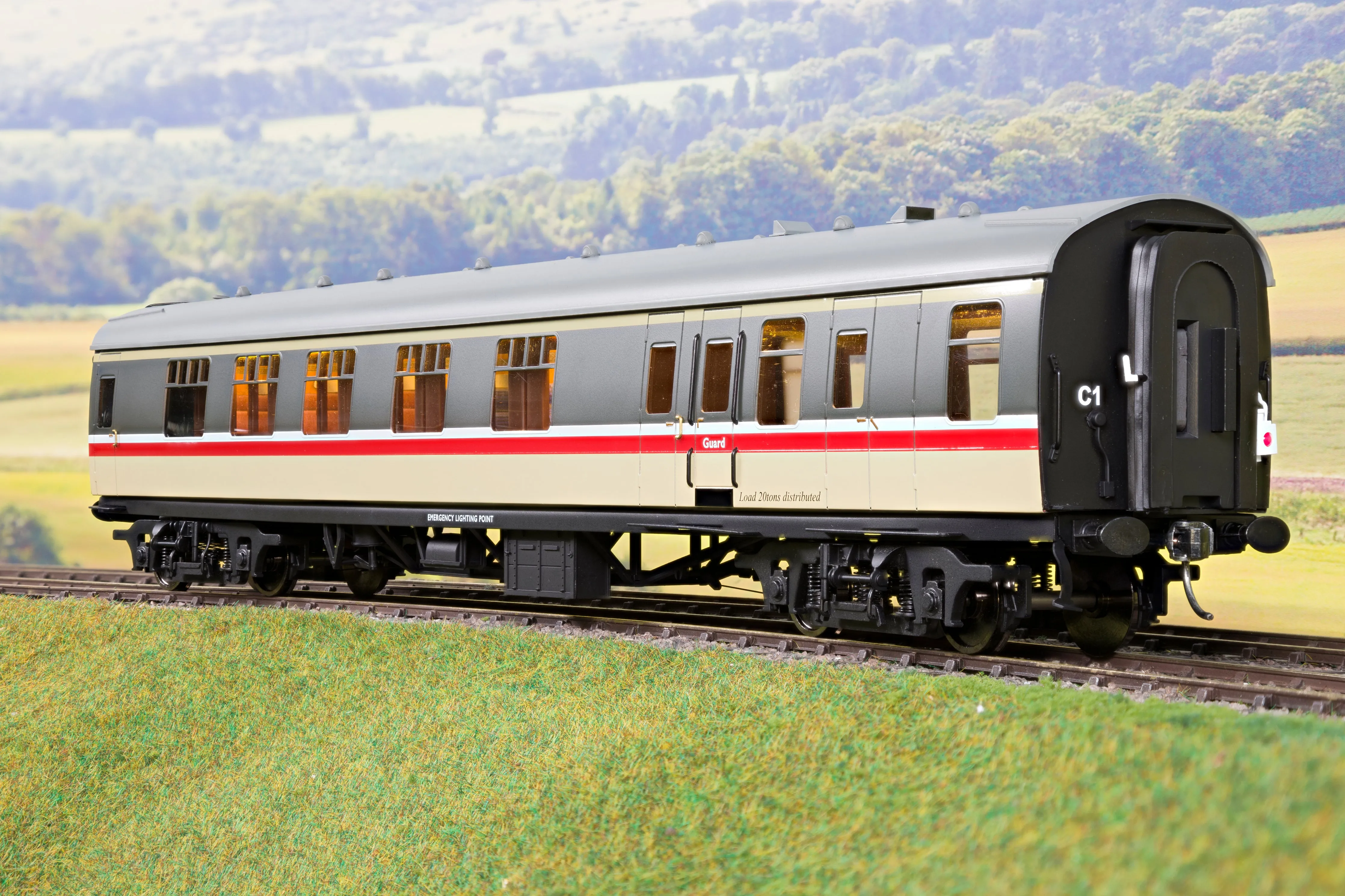 Darstaed D21-6-04 Finescale O Gauge BR Mk1 BCK (Brake Composite), Intercity