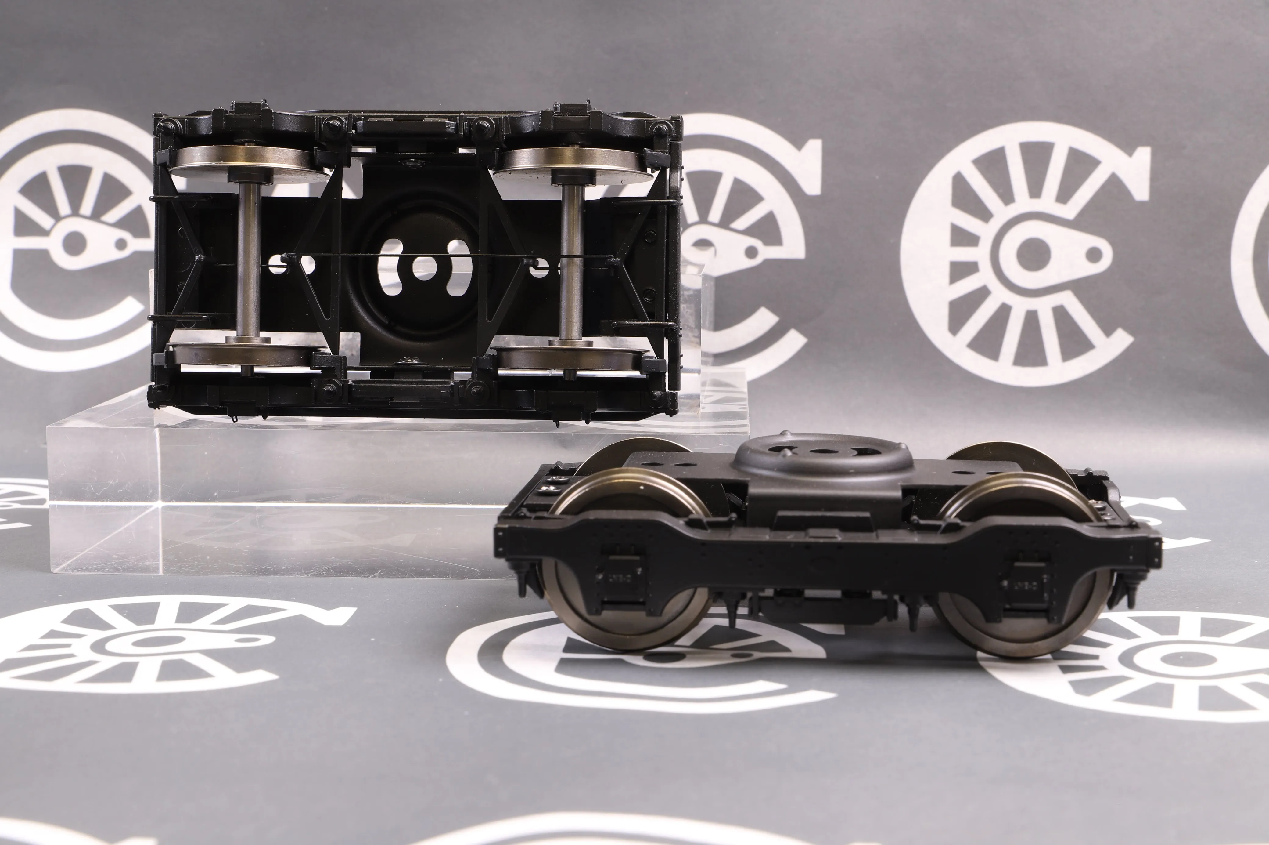 Darstaed D4-50 Finescale O Gauge Pair of Gresley LNER 8' 0" Heavy Bogies with Brass Bearings