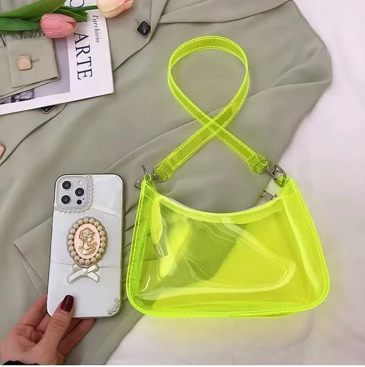 Small Clear Bag - Stadium Event Tote Purse for Women