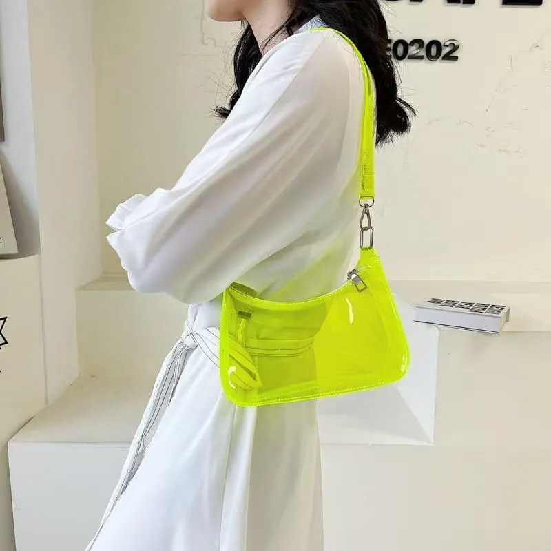 Small Clear Bag - Stadium Event Tote Purse for Women