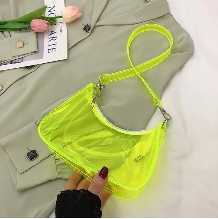 Small Clear Bag - Stadium Event Tote Purse for Women