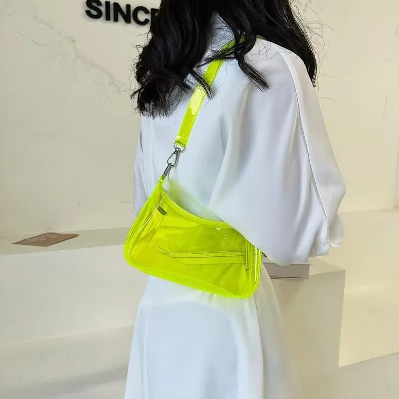 Small Clear Bag - Stadium Event Tote Purse for Women