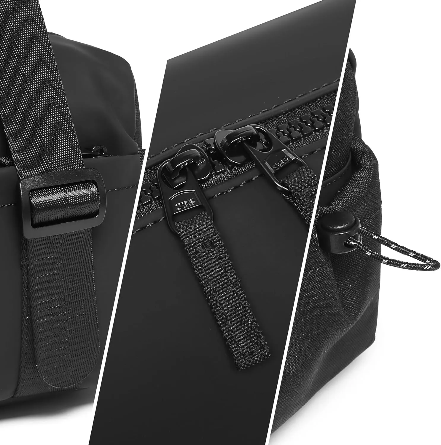 Small Gym Bag For Women Mini Gym Duffle Bag with Wet Compartment Waterproof SportsBlack Small