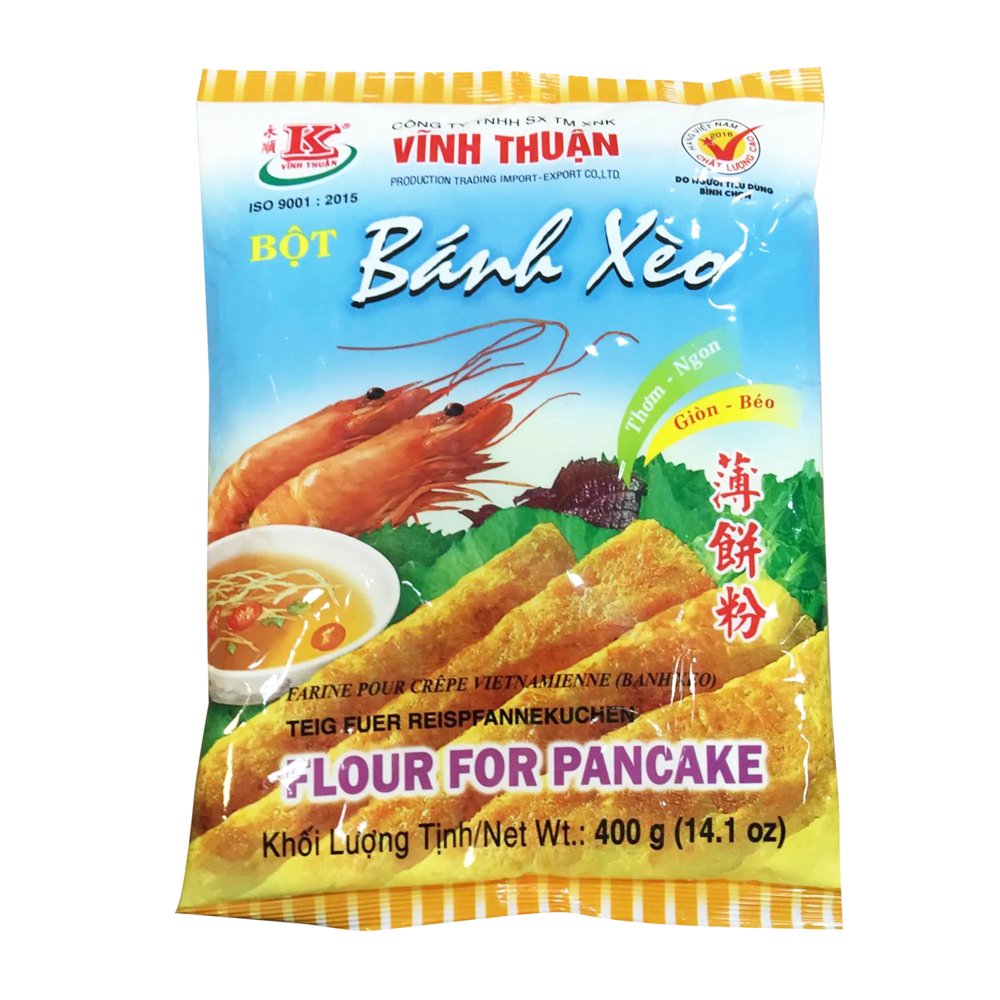Vinh Thuan Flour For Pancake (Bot Banh Xeo) 400g