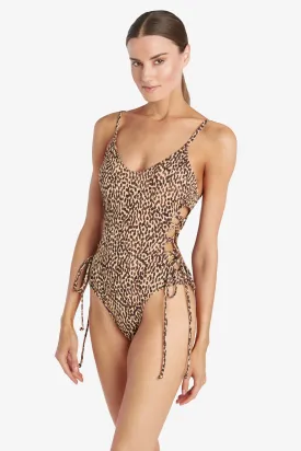 WHITNEY LACE UP ONE PIECE