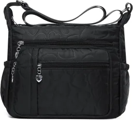 Women Shoulder Handbag Roomy Multiple Pockets Bag Ladies Crossbody Purse Tote Top Handle Satchel