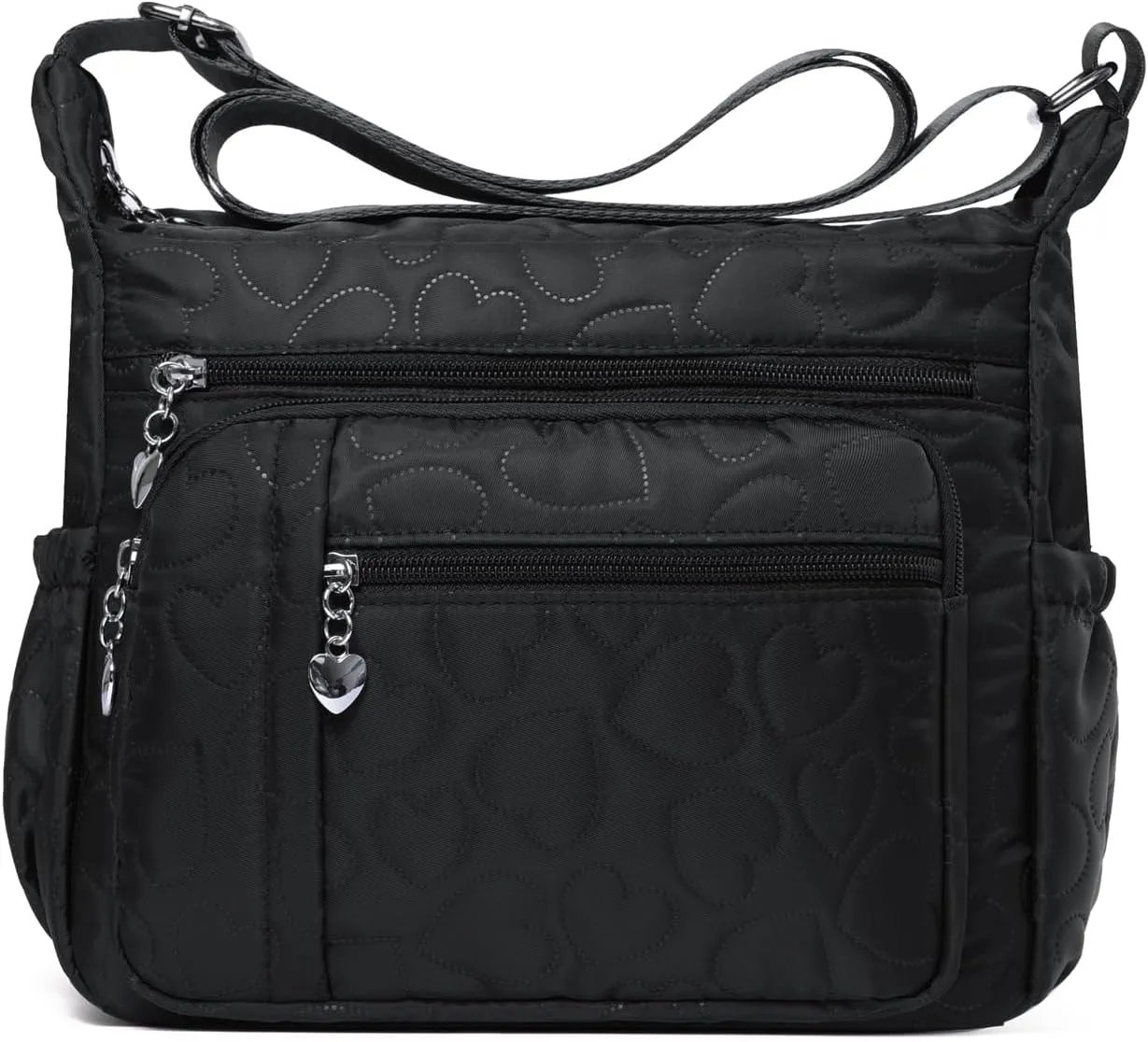 Women Shoulder Handbag Roomy Multiple Pockets Bag Ladies Crossbody Purse Tote Top Handle Satchel
